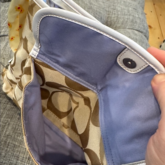 Coach Bag Daisy File Signature Jacquard Crossbody - Picture 9 of 17